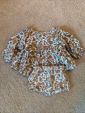 Rylee + Cru floral outfit
